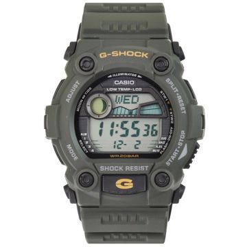 שעון יד ג’י-שוק G-7900-3DR צבע זית