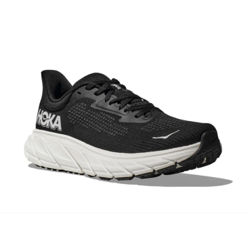 HOKA Arahi Wide 7 - נעלי ספורט גברים הוקה ארהי 7 רחבות בצבע שחור/לבן