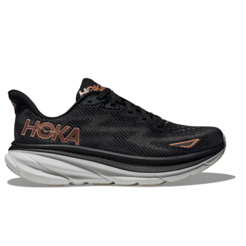 Hoka Clifton 9 - נעלי ספורט נשים הוקה קליפטון 9 בצבע שחור/רוז זהב