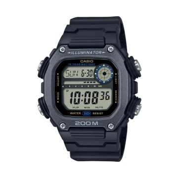 שעון קסיו דיגיטלי עם רצועה ארוכה במיוחד דגם DW-291HX-1AVDF 