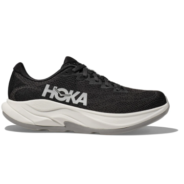 נעלי ספורט רחבות לגברים הוקה רינקון Hoka Rincon 4 - 4 בצבע שחור/לבן